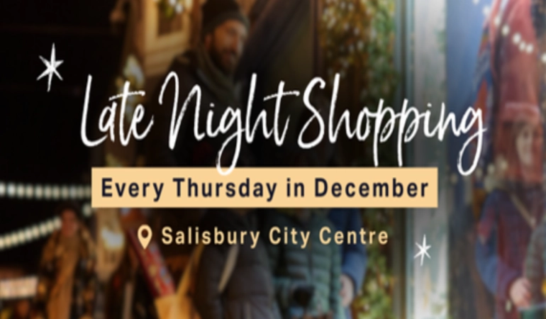 Salisbury's Late Night Shopping for Christmas 2025